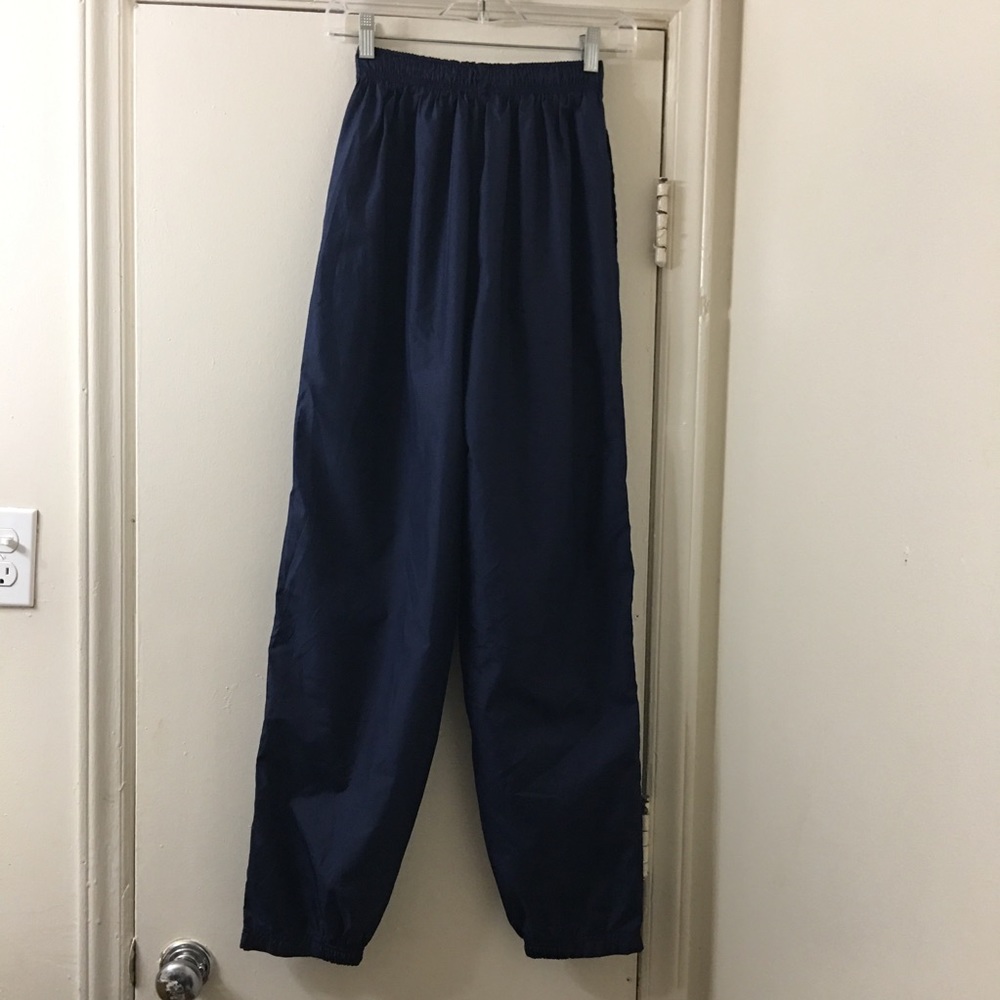 Prospirit Mens Nylon Track warm-up Pants Elastic
